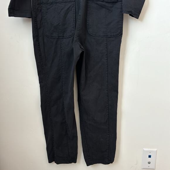Alex Mill Expedition Jumpsuit in Black Washed Twill Size: M - Picture 9 of 9